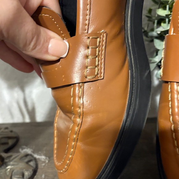 Torrid Brown Leather Loafers - Picture 6 of 10